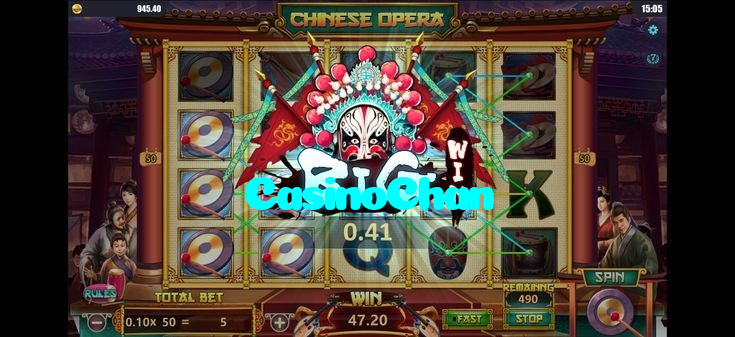 CasinoChan casino presented on mobile device in Pakistan with slots and live games